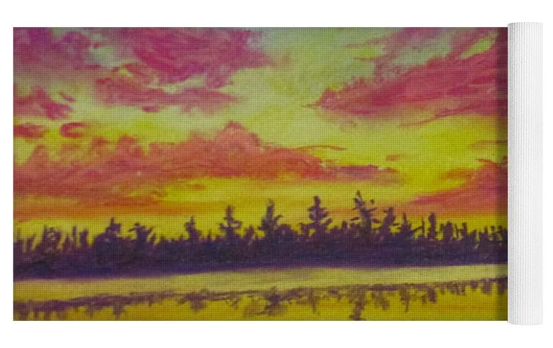 Yellowish Pink - Yoga Mat