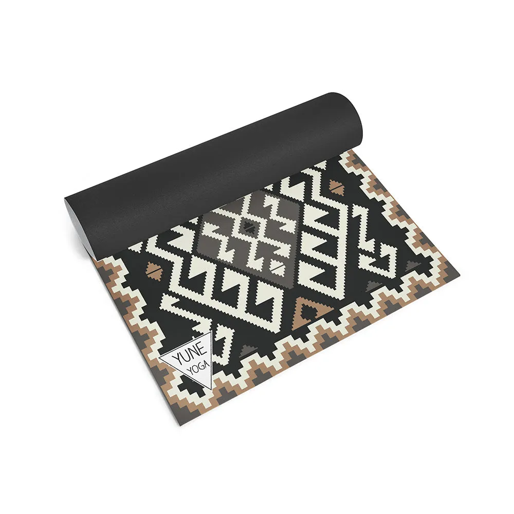 Yoga Mat | 6mm Thick | Brown | Non-Slip | Eco Friendly | Yune Yoga | Moab Rock