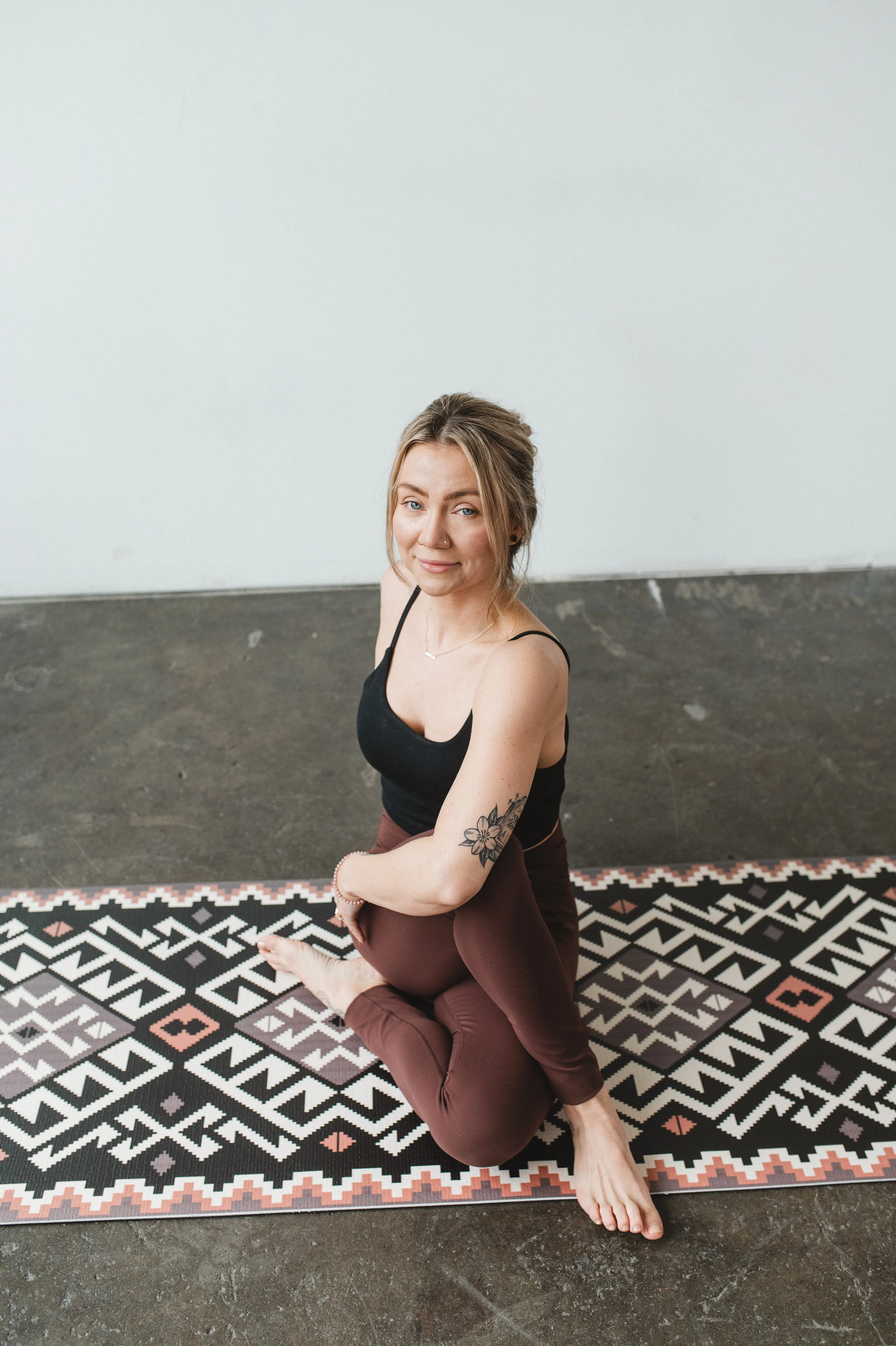 Yoga Mat | 6mm Thick | Brown | Non-Slip | Eco Friendly | Yune Yoga | Moab Rock