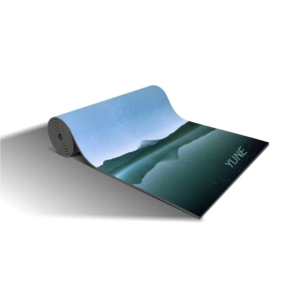 Yoga Mat | 6mm Thick | Mountain | Non-Slip | Eco Friendly | Yune Yoga | Maple