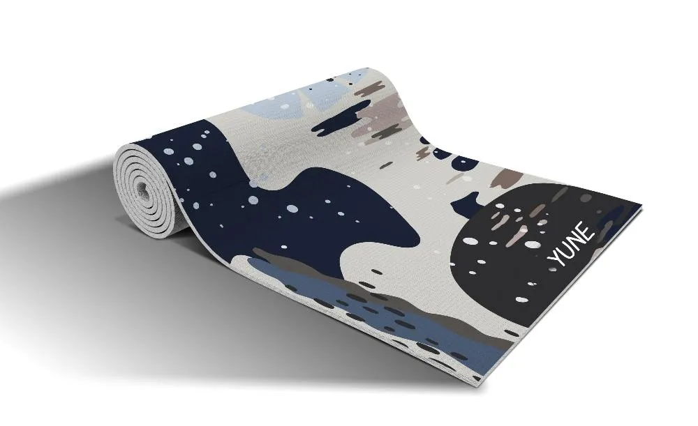 Yoga Mat | 6mm Thick | Multi Color | Non-Slip | Eco Friendly | Yune Yoga | Rock
