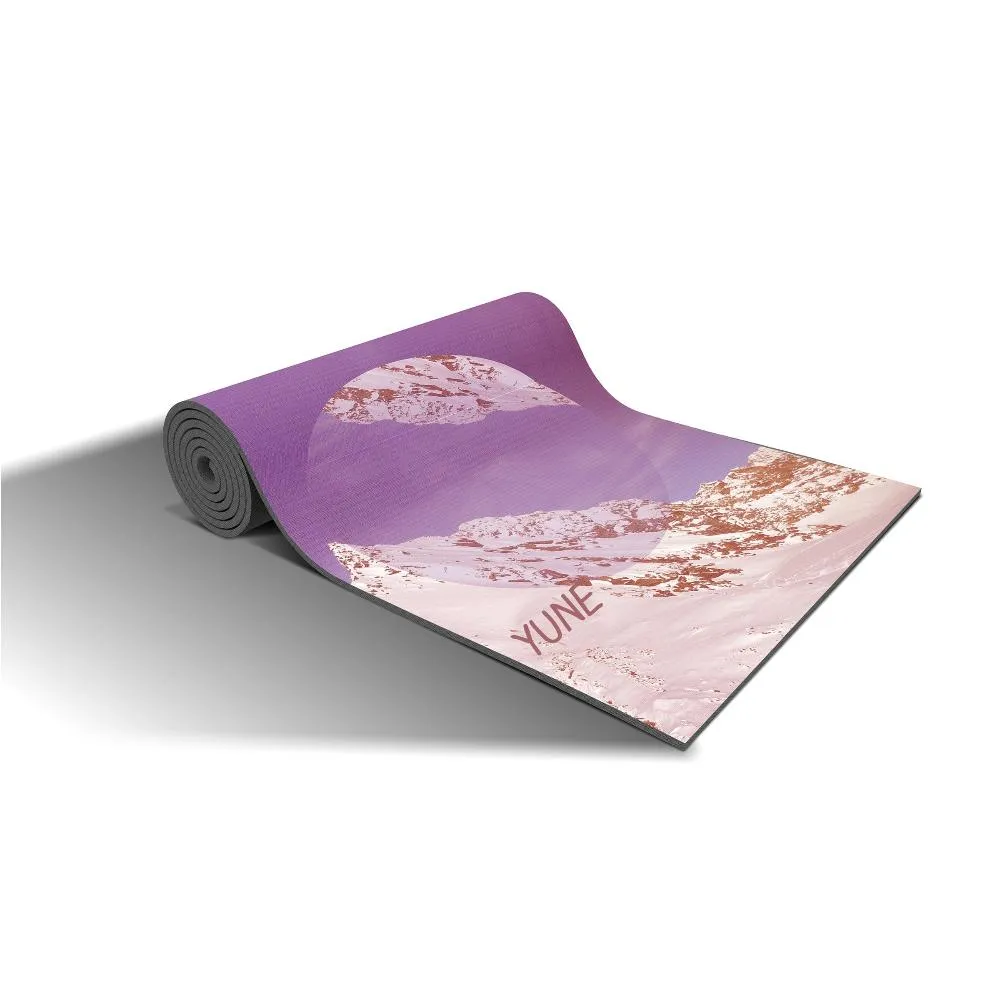 Yoga Mat | 6mm Thick | Purple | Non-Slip | Eco Friendly | Yune Yoga | Aspen