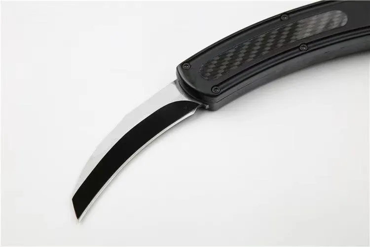 Zinc-aluminum Alloy Outdoor Survival Knife Wilderness Survival Camping Pocket Knife