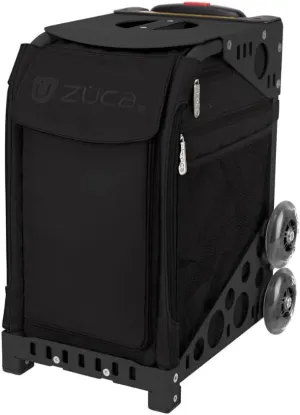 ZUCA Sport Stealth Sport Insert Bag and Black Frame with Flashing Wheels